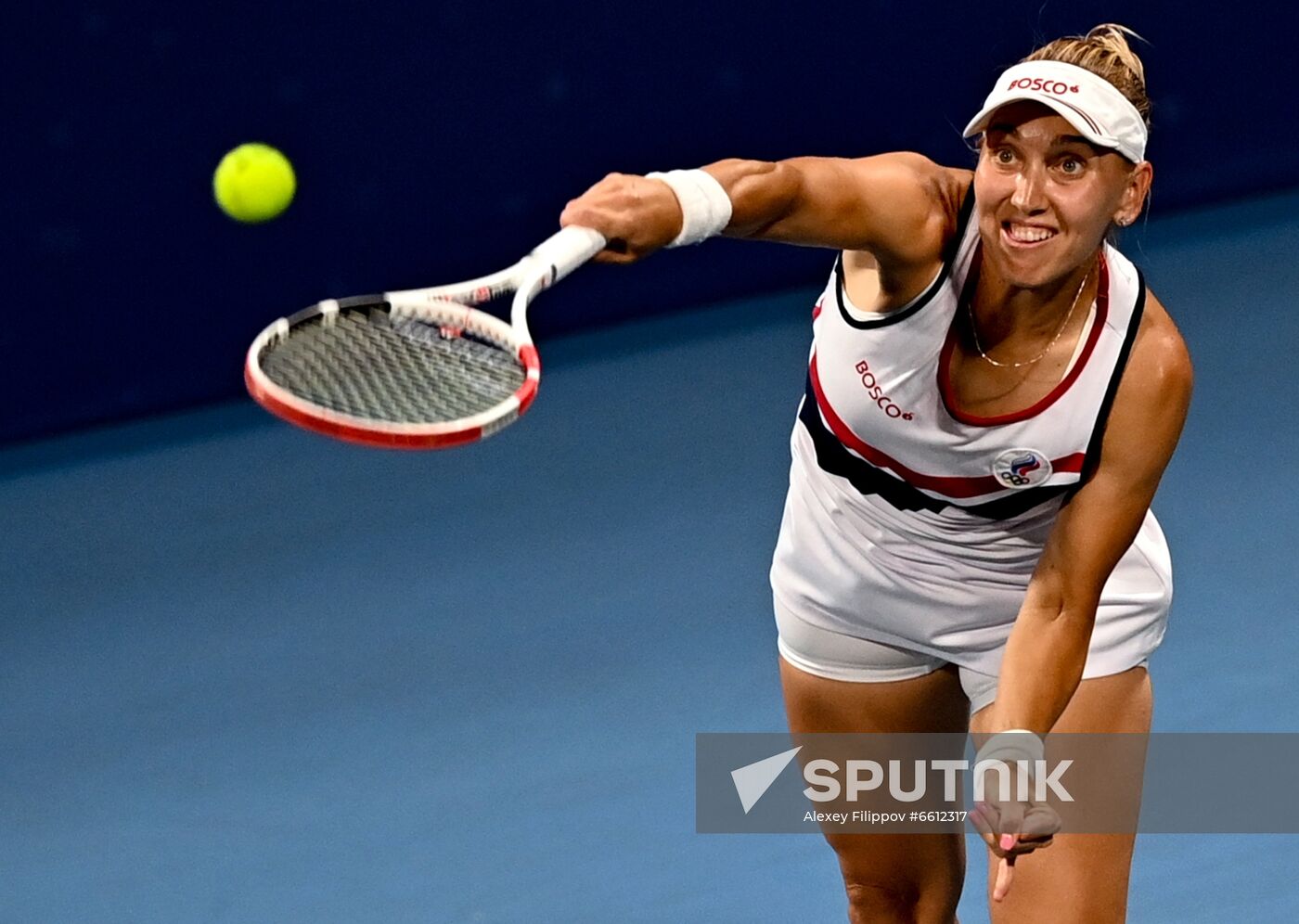 Japan Olympics 2020 Tennis Mixed Doubles Vesnina/Karatsev - Stojanovic/Djokovic