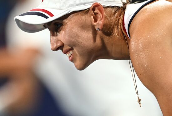 Japan Olympics 2020 Tennis Mixed Doubles Vesnina/Karatsev - Stojanovic/Djokovic