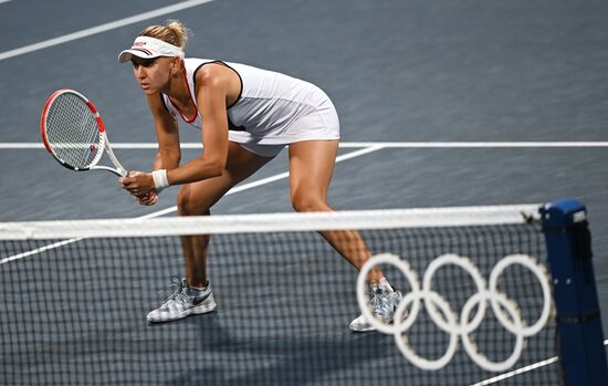 Japan Olympics 2020 Tennis Mixed Doubles Vesnina/Karatsev - Stojanovic/Djokovic