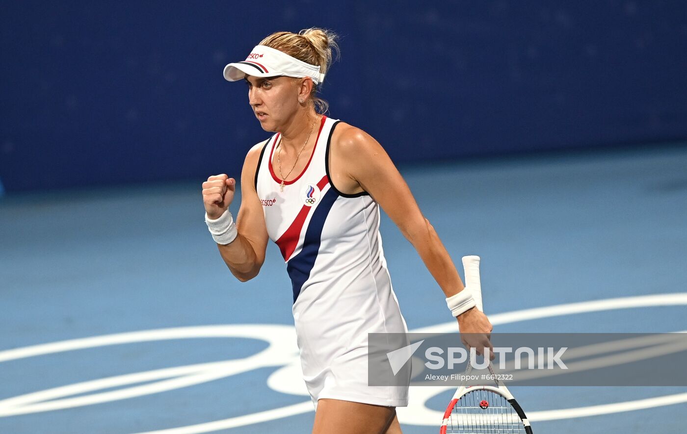Japan Olympics 2020 Tennis Mixed Doubles Vesnina/Karatsev - Stojanovic/Djokovic
