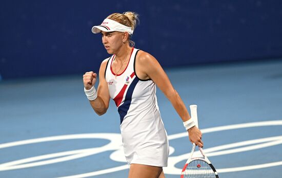 Japan Olympics 2020 Tennis Mixed Doubles Vesnina/Karatsev - Stojanovic/Djokovic
