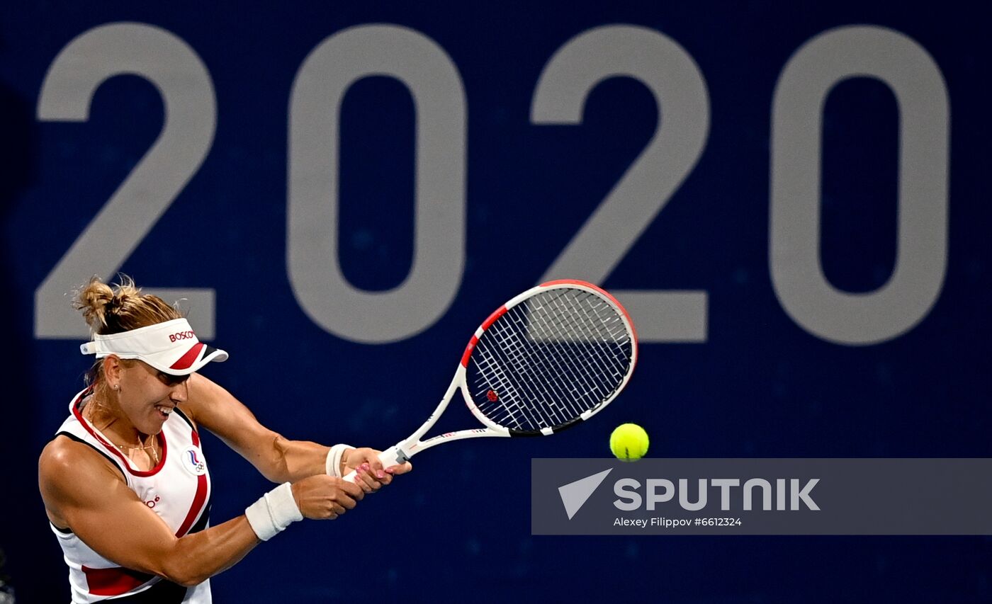 Japan Olympics 2020 Tennis Mixed Doubles Vesnina/Karatsev - Stojanovic/Djokovic