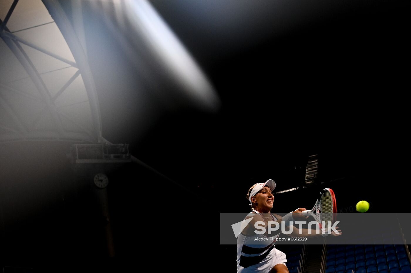 Japan Olympics 2020 Tennis Mixed Doubles Vesnina/Karatsev - Stojanovic/Djokovic