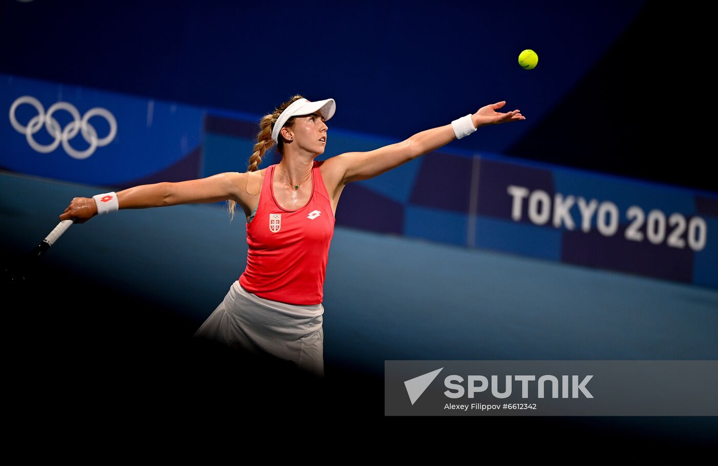 Japan Olympics 2020 Tennis Mixed Doubles Vesnina/Karatsev - Stojanovic/Djokovic