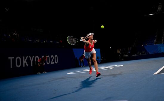 Japan Olympics 2020 Tennis Mixed Doubles Vesnina/Karatsev - Stojanovic/Djokovic