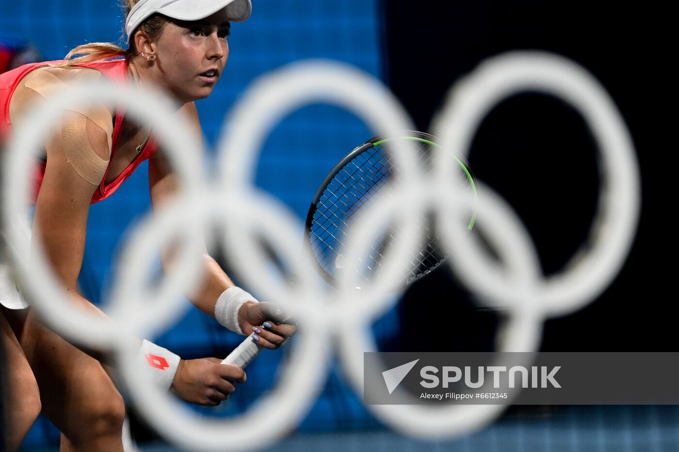 Japan Olympics 2020 Tennis Mixed Doubles Vesnina/Karatsev - Stojanovic/Djokovic