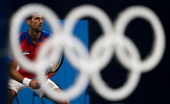 Japan Olympics 2020 Tennis Mixed Doubles Vesnina/Karatsev - Stojanovic/Djokovic