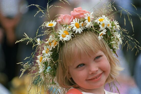 Folklore festival on Kizhi Island
