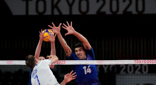 Japan Olympics 2020 Volleyball Men ROC - France