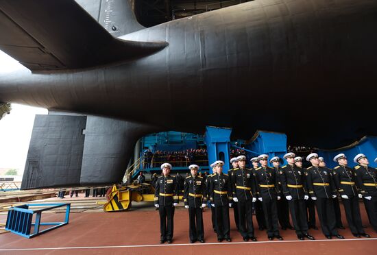 Russia Krasnoyarsk Submarine Launch