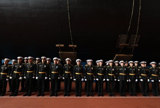 Russia Krasnoyarsk Submarine Launch