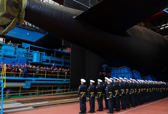 Russia Krasnoyarsk Submarine Launch