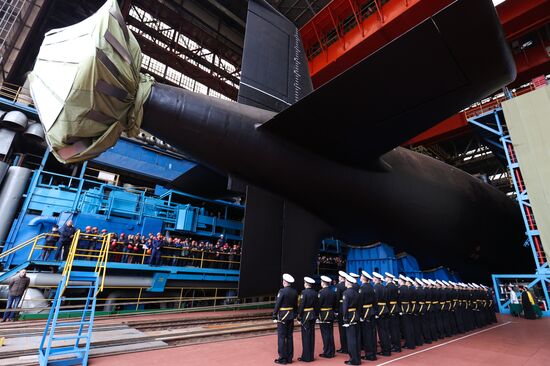 Russia Krasnoyarsk Submarine Launch