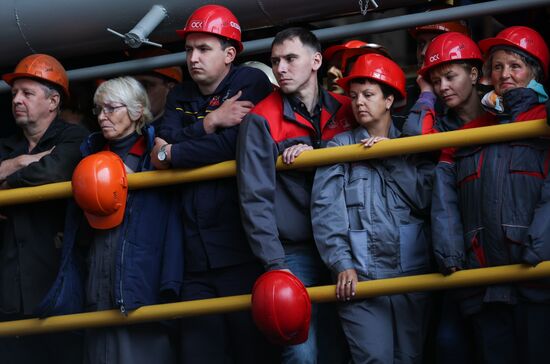 Russia Krasnoyarsk Submarine Launch