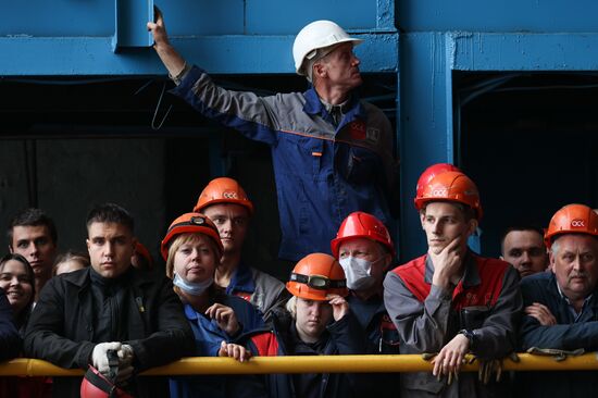 Russia Krasnoyarsk Submarine Launch