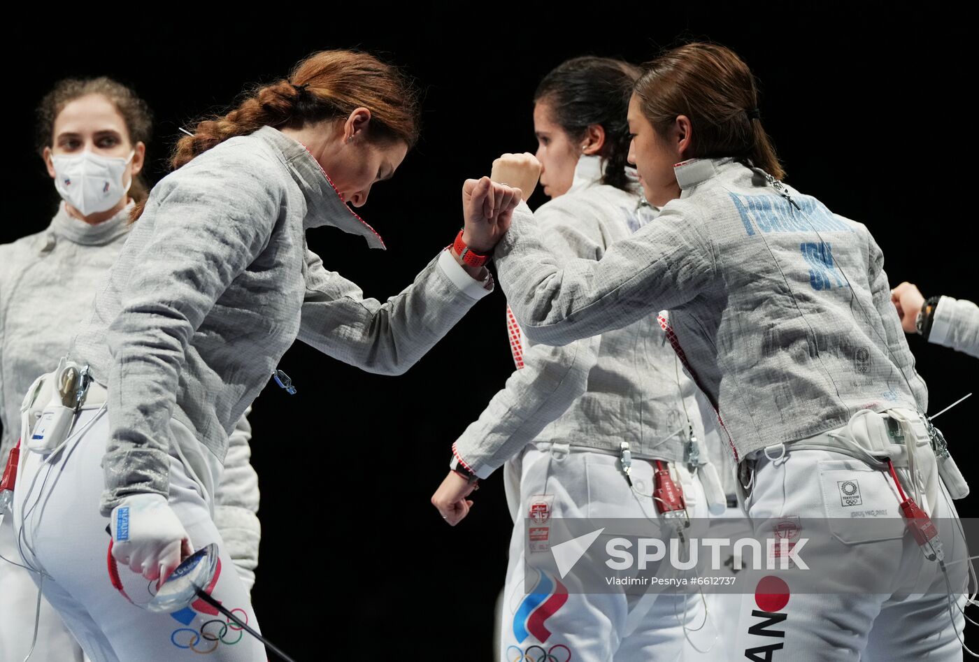 Japan Olympics 2020 Fencing Women Sabre Team