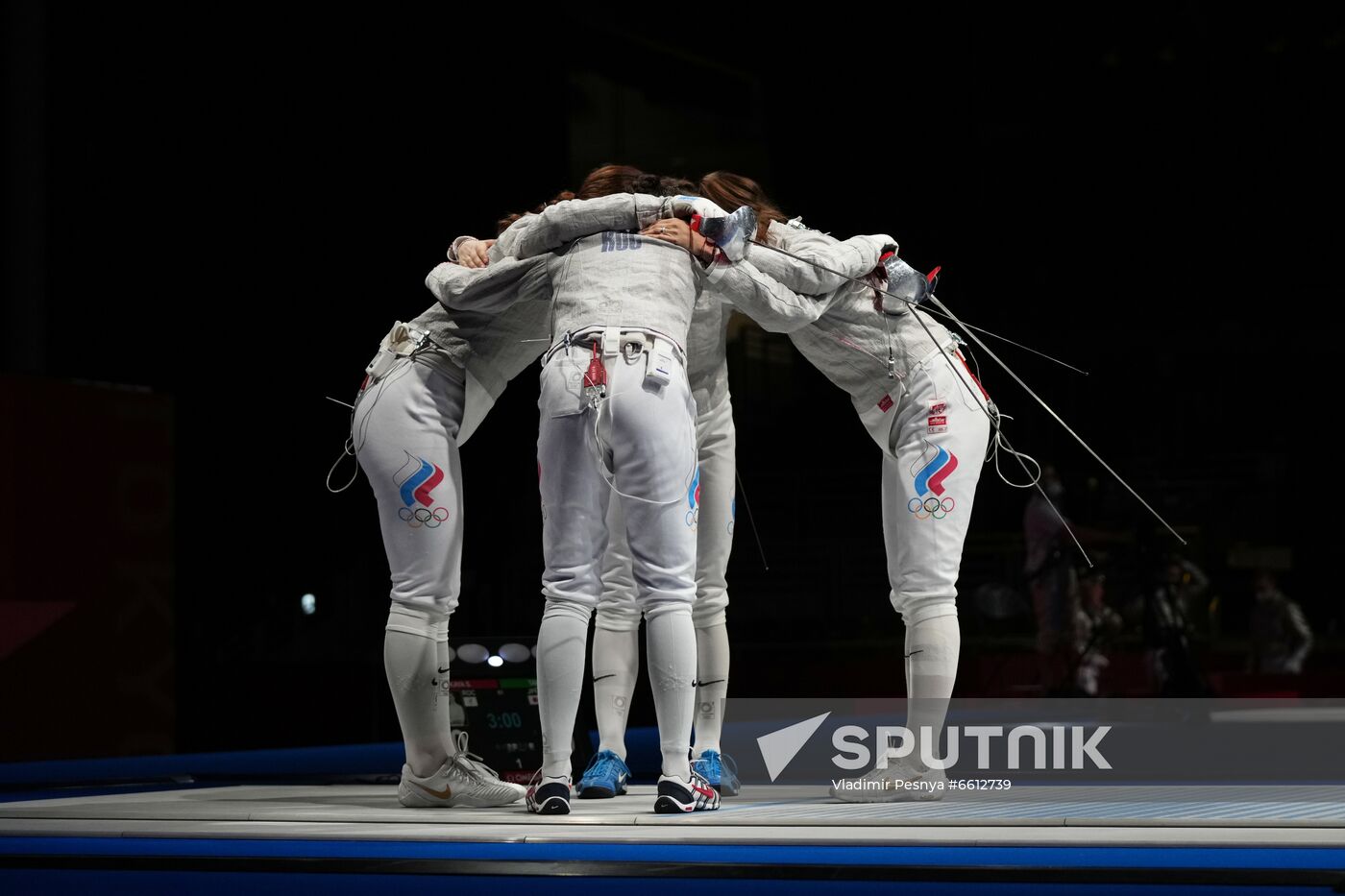 Japan Olympics 2020 Fencing Women Sabre Team