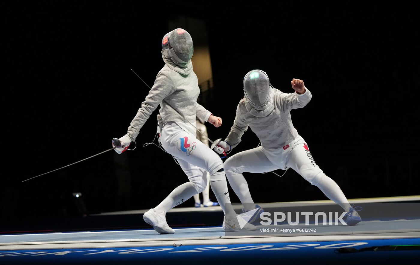 Japan Olympics 2020 Fencing Women Sabre Team