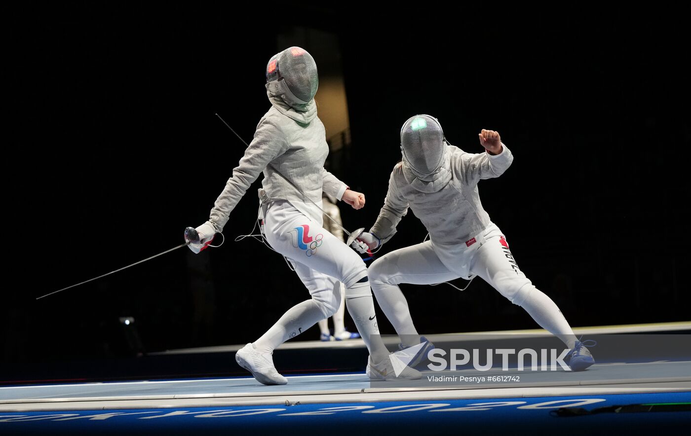 Japan Olympics 2020 Fencing Women Sabre Team