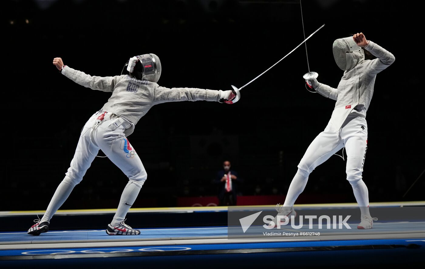 Japan Olympics 2020 Fencing Women Sabre Team