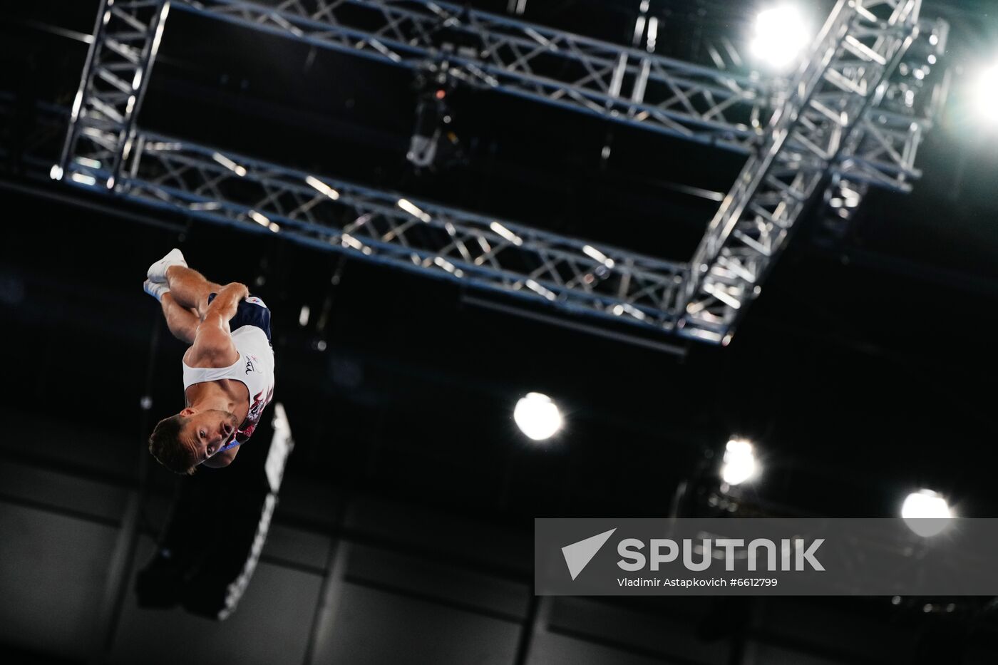 Japan Olympics 2020 Trampoline Gymnastics Men