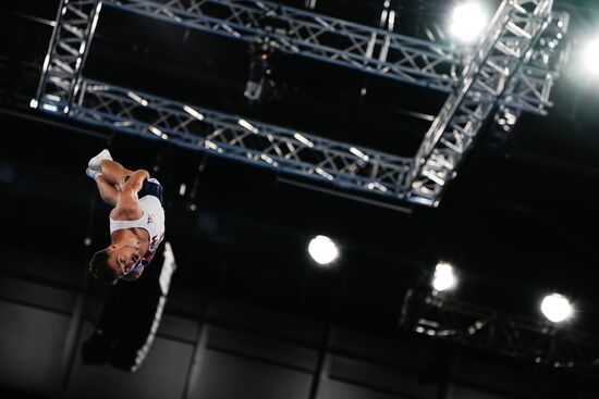 Japan Olympics 2020 Trampoline Gymnastics Men