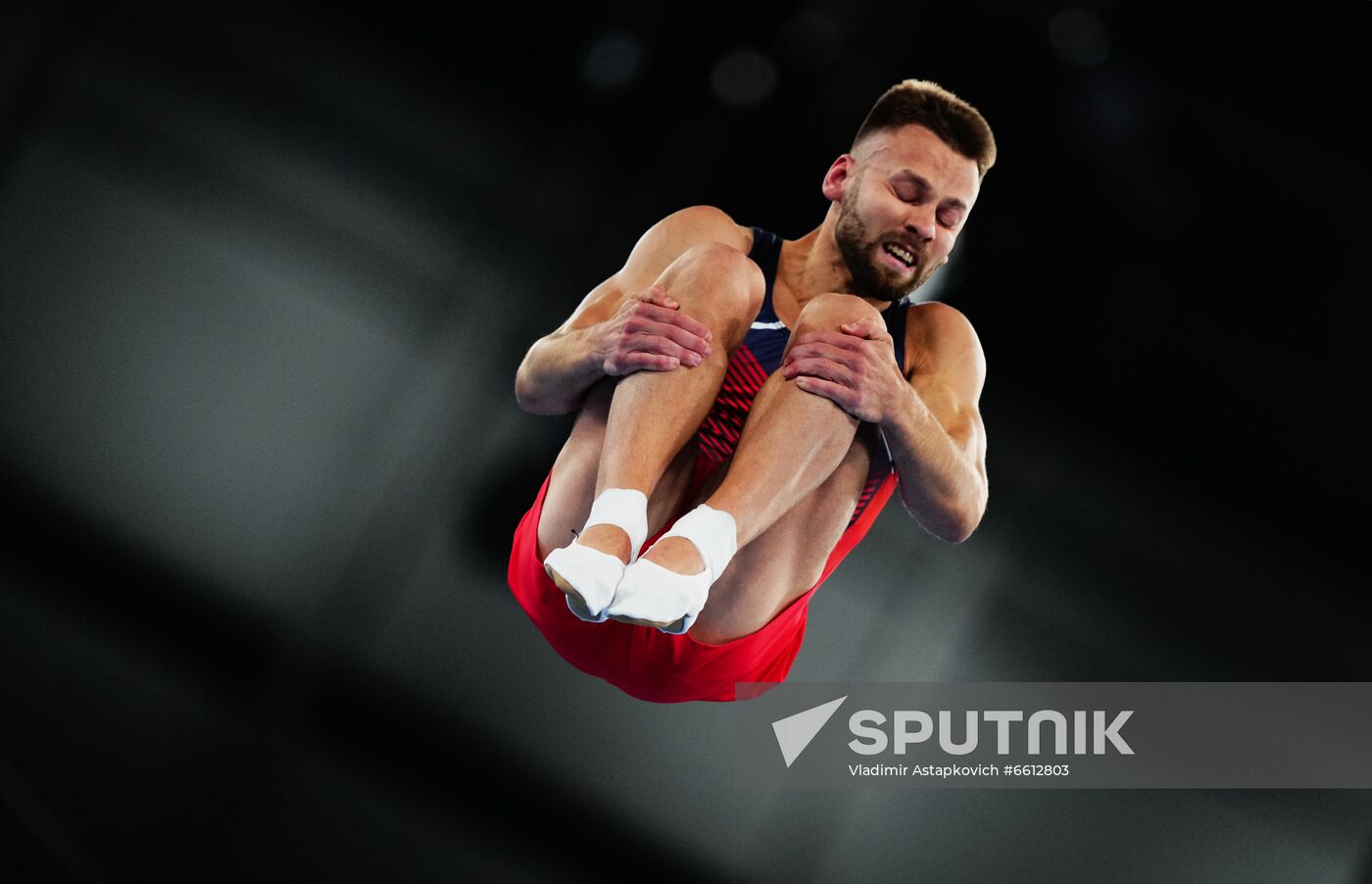 Japan Olympics 2020 Trampoline Gymnastics Men