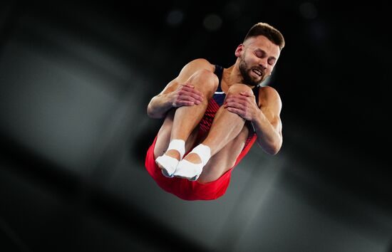 Japan Olympics 2020 Trampoline Gymnastics Men