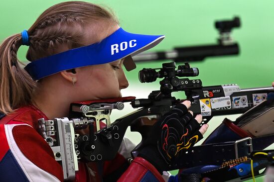 Japan Olympics 2020 Shooting Rifle 3 Positions Women