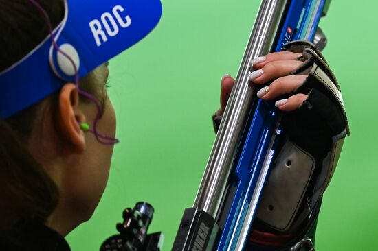 Japan Olympics 2020 Shooting Rifle 3 Positions Women