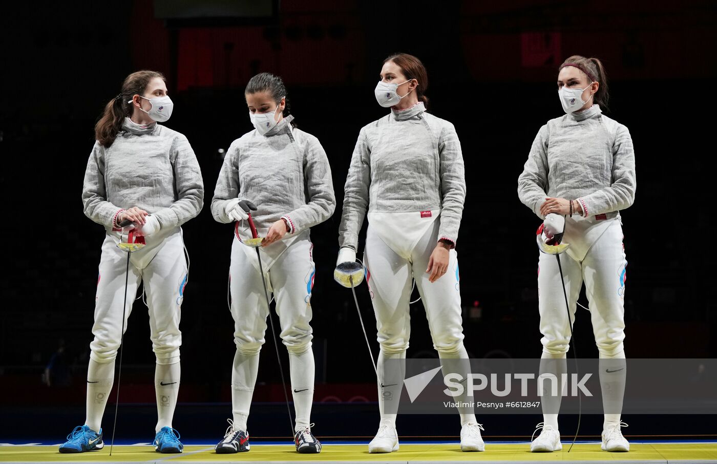 Japan Olympics 2020 Fencing Women Sabre Team