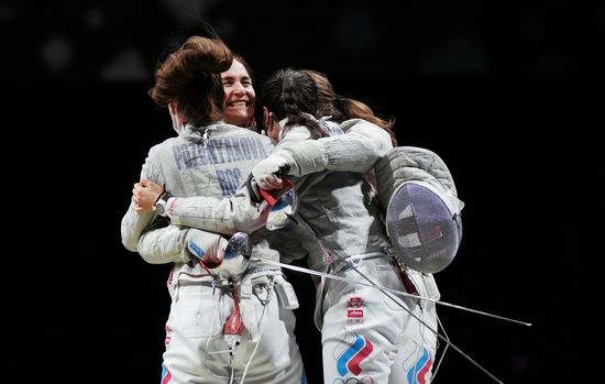 Japan Olympics 2020 Fencing Women Sabre Team