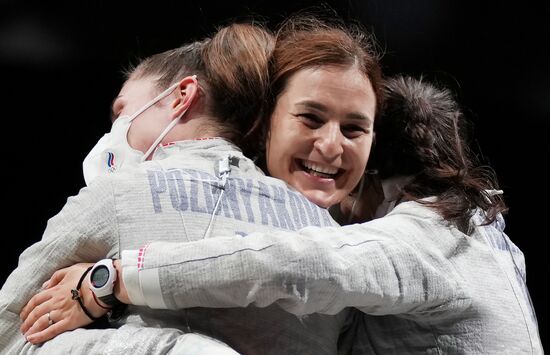 Japan Olympics 2020 Fencing Women Sabre Team