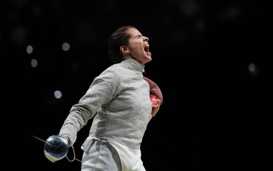 Japan Olympics 2020 Fencing Women Sabre Team