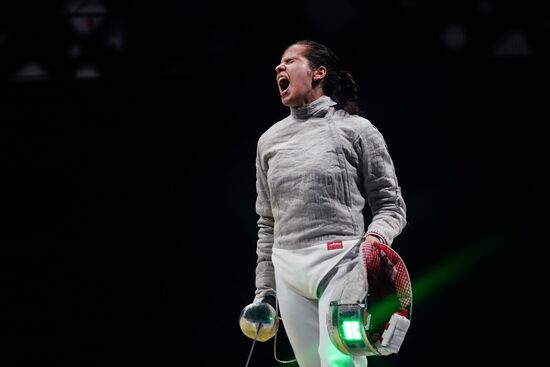Japan Olympics 2020 Fencing Women Sabre Team
