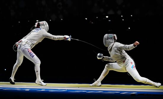 Japan Olympics 2020 Fencing Women Sabre Team