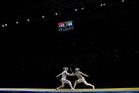 Japan Olympics 2020 Fencing Women Sabre Team