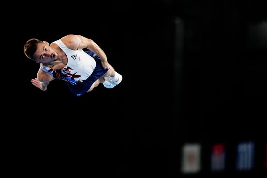 Japan Olympics 2020 Trampoline Gymnastics Men
