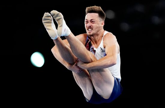 Japan Olympics 2020 Trampoline Gymnastics Men