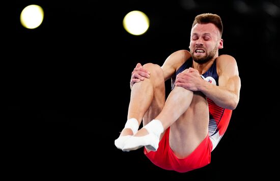 Japan Olympics 2020 Trampoline Gymnastics Men