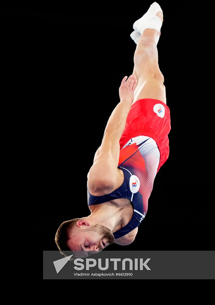Japan Olympics 2020 Trampoline Gymnastics Men