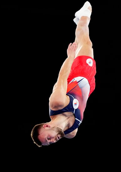 Japan Olympics 2020 Trampoline Gymnastics Men