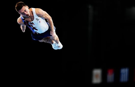Japan Olympics 2020 Trampoline Gymnastics Men