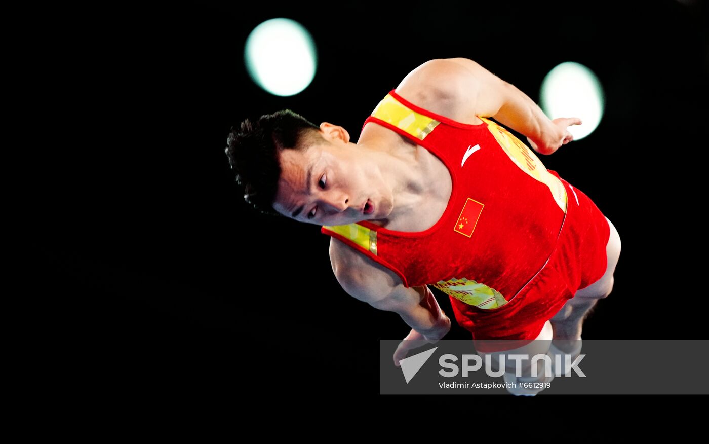 Japan Olympics 2020 Trampoline Gymnastics Men