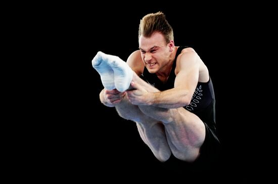 Japan Olympics 2020 Trampoline Gymnastics Men