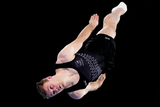 Japan Olympics 2020 Trampoline Gymnastics Men