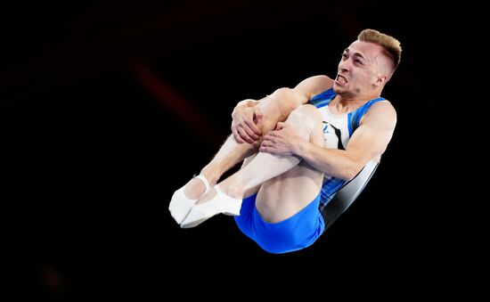 Japan Olympics 2020 Trampoline Gymnastics Men