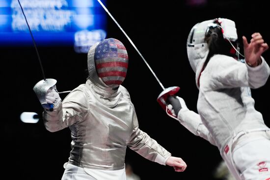 Japan Olympics 2020 Fencing Women Sabre Team