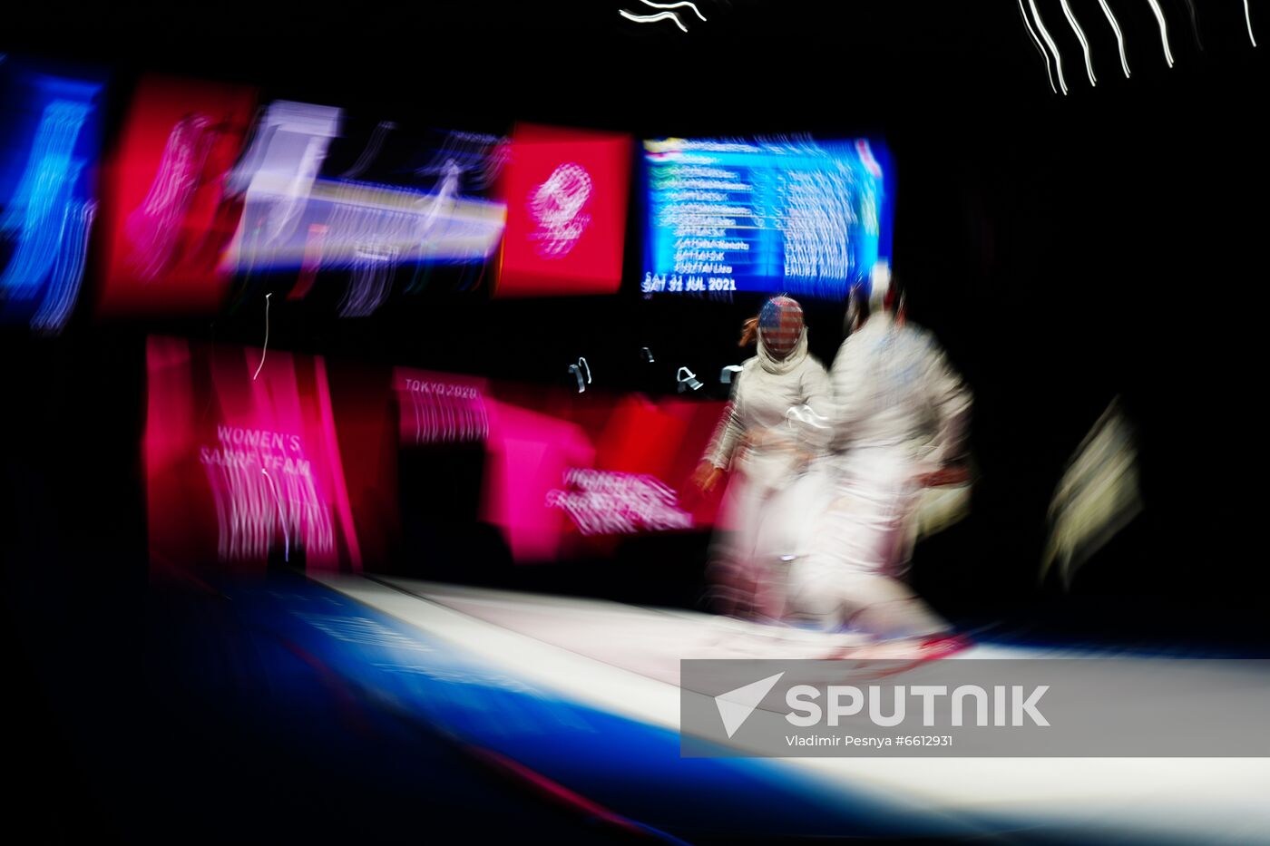 Japan Olympics 2020 Fencing Women Sabre Team