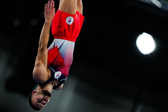 Japan Olympics 2020 Trampoline Gymnastics Men